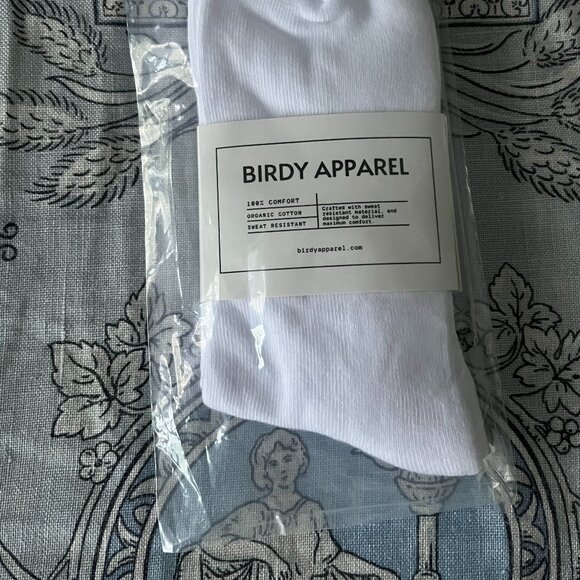 NEW in package Birdy Apparel socks White - Picture 4 of 5